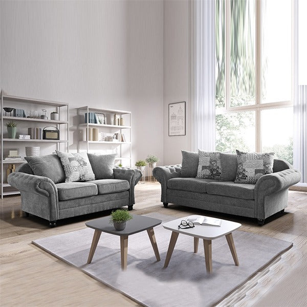 Hawaii 3+2 Seater Sofa Grey