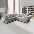 IBIZA LIGHT GREY CORNER SOFA