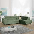 LAGUNA GREEN CORNER SOFA BED