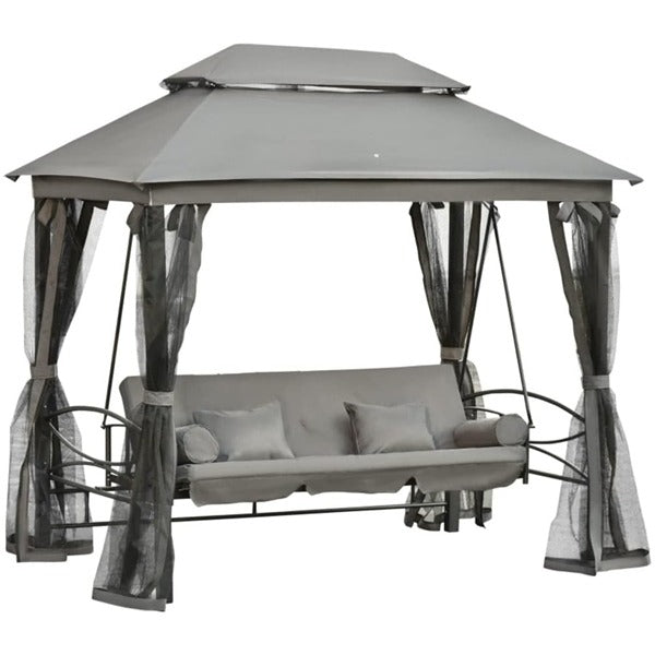 Alfresco 3 Seater Swing Chair With Cushions