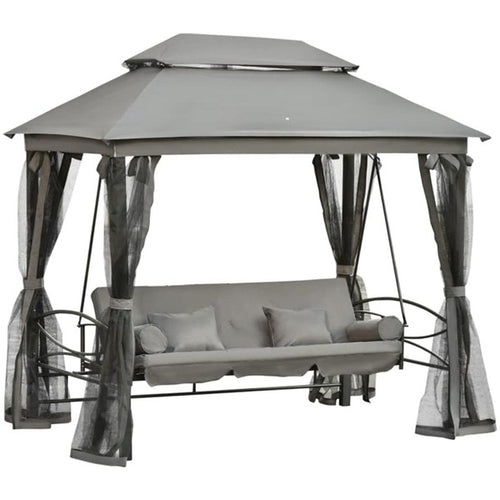 Alfresco 3 Seater Swing Chair With Cushions
