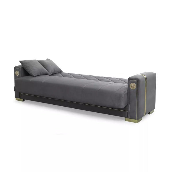 CHERRY GREY 3+2 SOFA BED