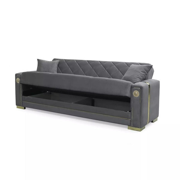 CHERRY GREY 3+2 SOFA BED