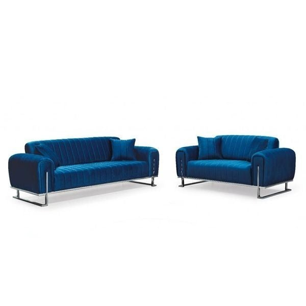 Richmond Black Chesterfield Sofa Set