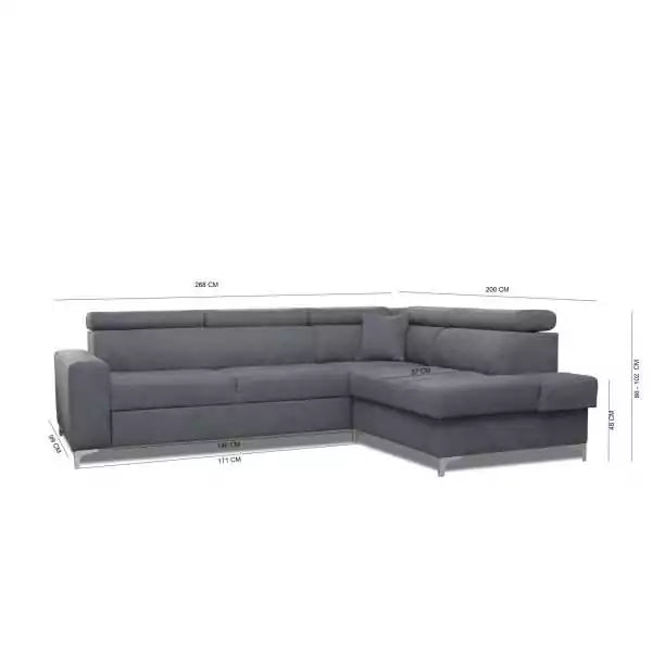 Logan Corner Sofa Bed