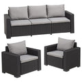 5-Seater Keter California Rattan Set