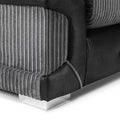 MARYLAND 3+2 SOFA SET BLACK/GREY