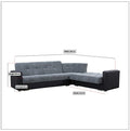 PORTO CORNER SOFA BED