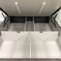RUGBY GREY HIGH GLOSS BED