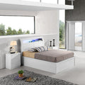 RUGBY BLACK HIGH GLOSS BED