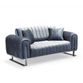 Richmond Grey Chesterfield Sofa Set