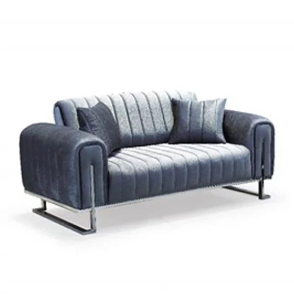 Richmond Grey Chesterfield Sofa Set