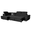 LAGUNA BLACK CORNER SOFA BED