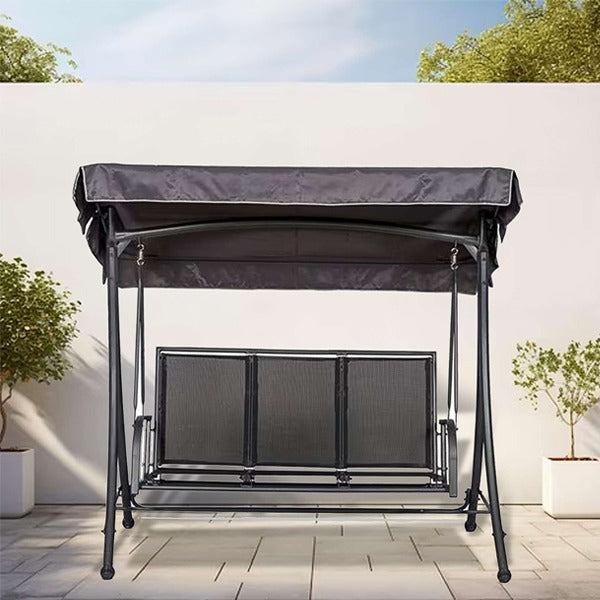 Sorrento Black 3 Seater Swing Hammock