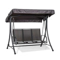 Sorrento Black 3 Seater Swing Hammock