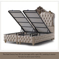 ITALIAN CREAM STORAGE BED