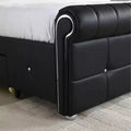 TIVONA BED WITH 2 DRAWERS HIGH BED