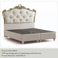 TURKISH CREAM STORAGE BED