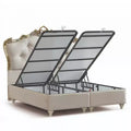 TURKISH CREAM STORAGE BED