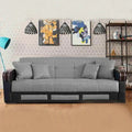 PRINCE 3 SEATER SOFA BED