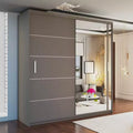 VISION GREY WARDROBE 120cm/150cm/180cm/203cm
