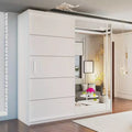 VISION GREY WARDROBE 120cm/150cm/180cm/203cm