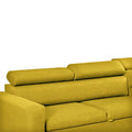 Hugo Yellow Corner Sofa Bed