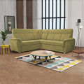 SELLY MUSTARD LARGE CORNER SOFA