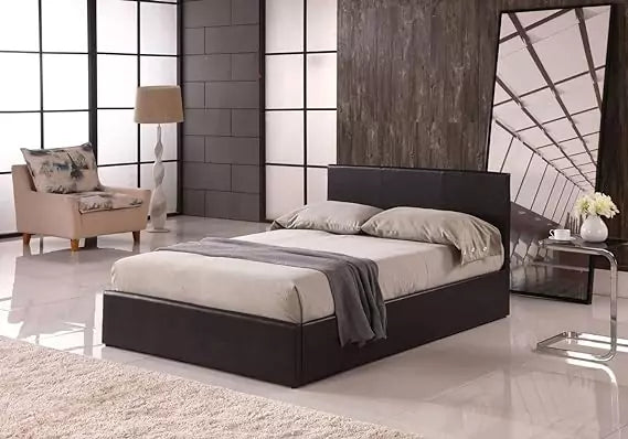 MODERNIQUE BROWN STORAGE BED