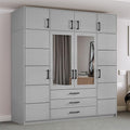 Barcelona 240cm Sonoma with TOP BOX Wardrobe