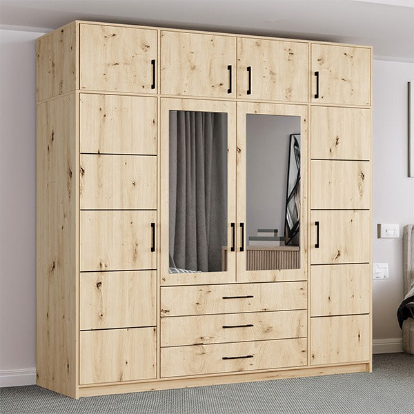 Barcelona 240cm Artisan with TOP BOX Wardrobe