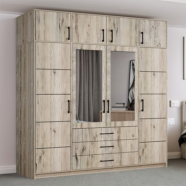 Barcelona 240cm Artisan with TOP BOX Wardrobe