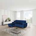 VERSO SMALL BLUE SOFA BED