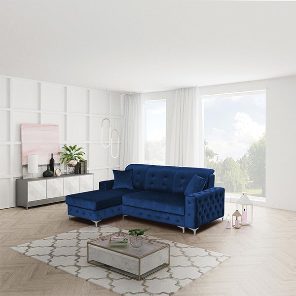 VERSO SMALL BLUE SOFA BED