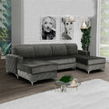 BORYS GREY SOFA BED LARGE