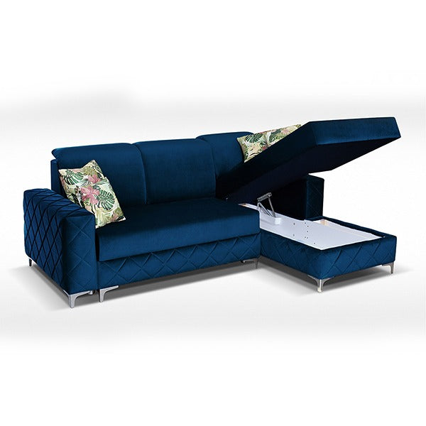 BORYS BLUE SOFA BED SMALL