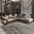 Dino Corner Sofa Beige/Brown