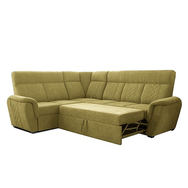 SELLY MUSTARD LARGE CORNER SOFA