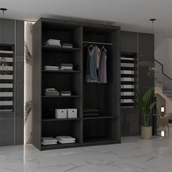 CHICAGO WENGE WARDROBE 250cm