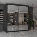 CHICAGO WENGE WARDROBE 250cm