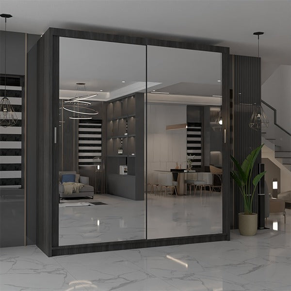 CHICAGO WENGE WARDROBE 250cm