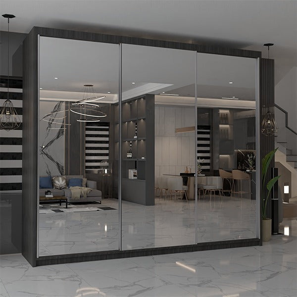 CHICAGO WENGE WARDROBE 250cm