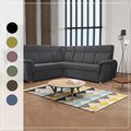SELLY GREY LARGE CORNER SOFA