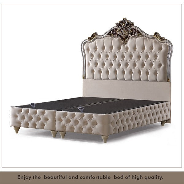 ITALIAN CREAM STORAGE BED