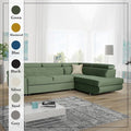 LAGUNA GREEN CORNER SOFA BED