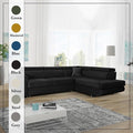 LAGUNA BLACK CORNER SOFA BED