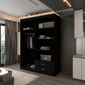 MANHATTAN BLACK HIGH GLOSS 120/150/200/250CM