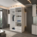 MANHATTAN WHITE HIGH GLOSS 120/150/200/250CM