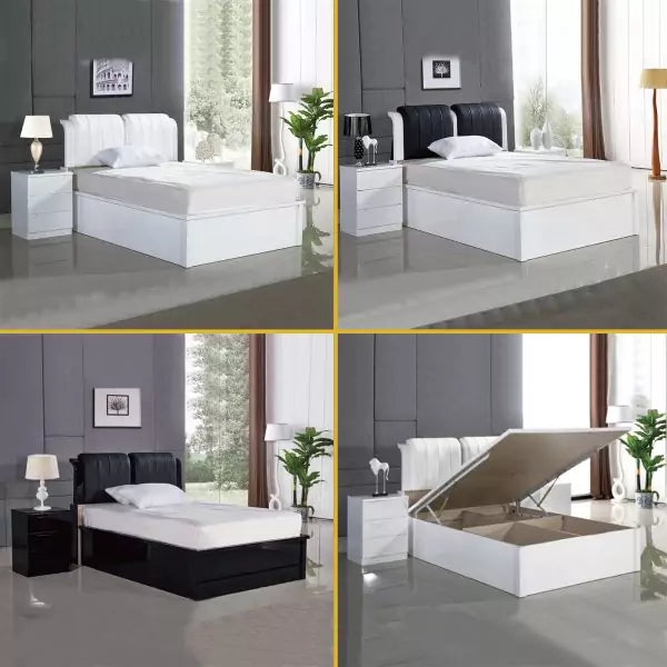 ROMEO HIGH GLOSS BED