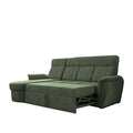 SELLY GREEN SMALL SOFA BED
